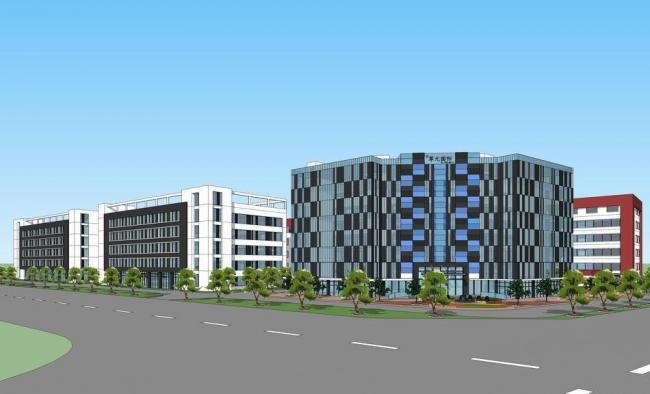 Sketchu Industrial Complex | Multi-Story Factory with Office and Production Spaces