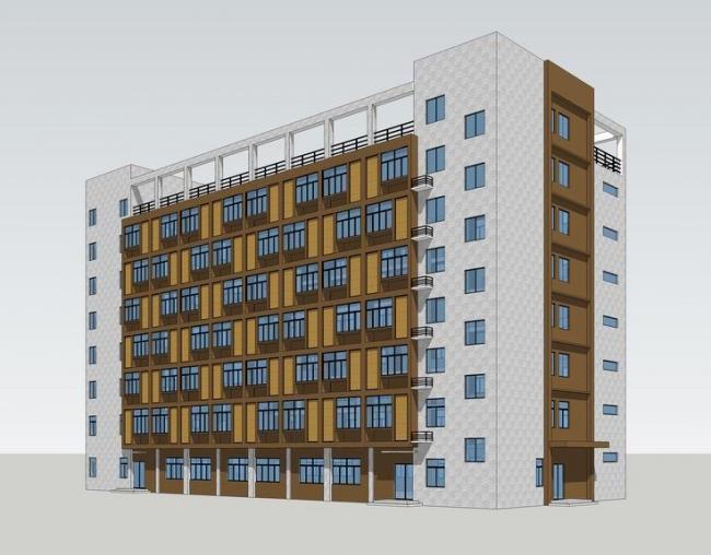 Sketchu Industrial Complex | Multi-Story Factory with Office Spaces and Production Areas
