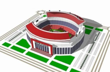 Modern Multi-Story Gymnasium Model in SketchUp-BIM WORLD