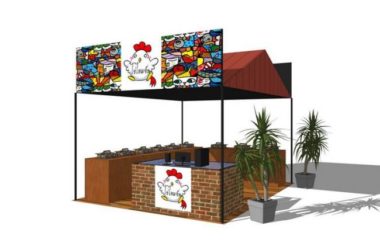 Modern SketchUp Models: Pavilion and Convenience Store Designs-BIM WORLD