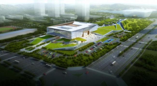 Modern Multi-Story Civic Center: A SketchUp Cultural Architecture Model