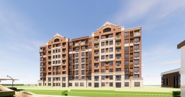 SketchUp Business Model: Multi-Story Neoclassical Clubhouse and Commercial Building Design