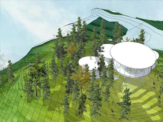 SketchUp Business Model: Designing Modern Exhibition Centers and Commercial Architecture