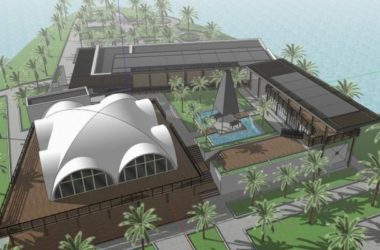 Modern Island Hotel and Homestay Model in SketchUp-BIM WORLD