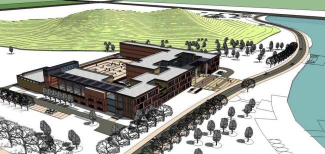 Modern Multi-Story School Design | Educational Architecture in SketchUp