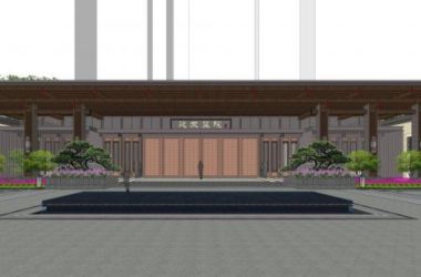 SketchUp Residential Models Featuring Courtyards, Chinese Style, Commercial Spaces, Ancient Architecture, and Leisure Facilities-BIM WORLD