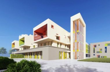 Modern Multi-Story Kindergarten Design | SketchUp School Model for Educational Architecture-BIM WORLD
