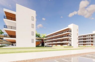 Modern Multi-Story Elementary School Model in SketchUp-BIM WORLD