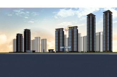 Modern Super High-Rise Residential Building | SketchUp Architectural Model-BIM WORLD