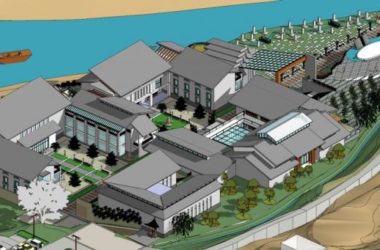 SketchUp Cultural Model: Modern Multi-Story Art Museum Architecture-BIM WORLD