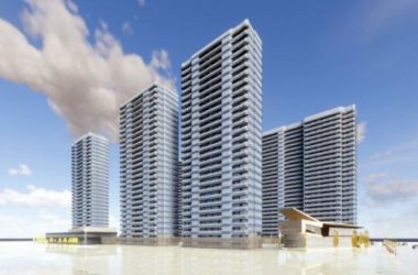 Modern High-Rise Residential Building with Ground-Floor Commercial Space | SketchUp Model-BIM WORLD