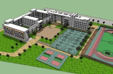 Modern Multi-Story School Model | Contemporary Educational and Cultural Campus Design-BIM WORLD