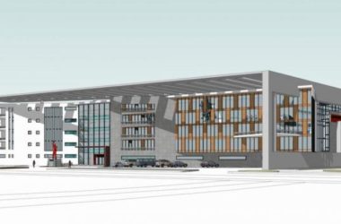 Modern Multi-Story University Library Cultural Model in SketchUp-BIM WORLD
