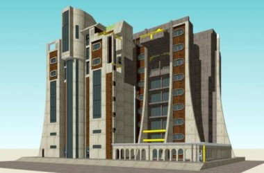 Sketchu Industrial Building | Modern Multi-Story Industrial Design-BIM WORLD