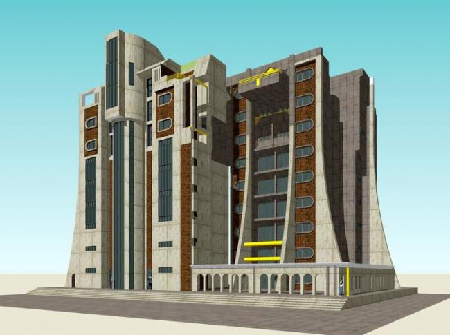 Sketchu Industrial Building | Modern Multi-Story Industrial Design