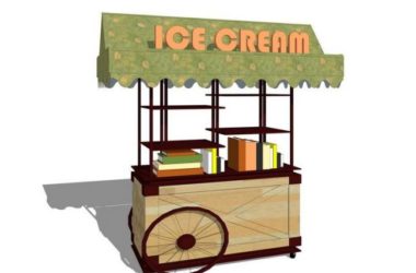 SketchUp Material Models for Pavilions and Mini Shops-BIM WORLD