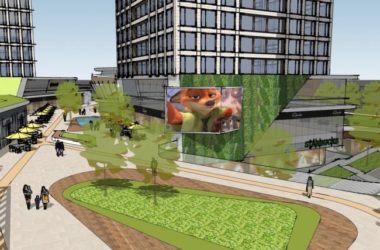 SketchUp Complex Model: Modern Mixed-Use High-Rise with Commercial Ground Floor-BIM WORLD