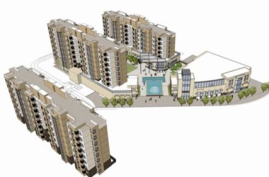 Modern Multi-Story Residential Building with Mixed-Use Commercial Spaces in SketchUp-BIM WORLD