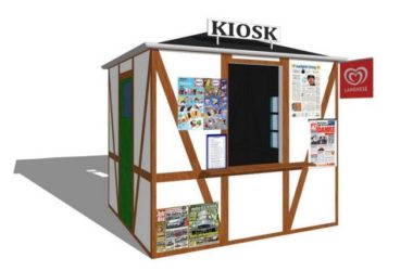 SketchUp Material Models for Pavilions, Small Shops, and Service Stations-BIM WORLD