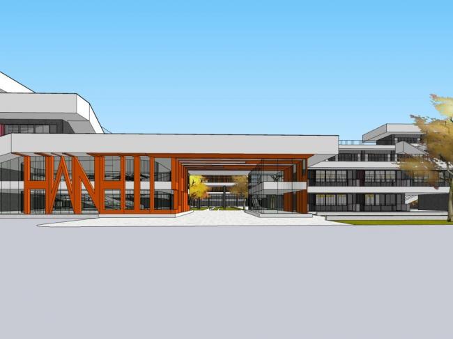 Modern Multi-Story School Campus Design | Educational Architecture and Teaching Building in SketchUp