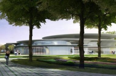 SketchUp Cultural Model | Modern Multi-Level Cultural Center Design-BIM WORLD