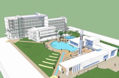 Modern Multi-Story Hotel Model in SketchUp-BIM WORLD