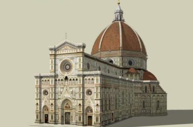 SketchUp Model of a Classical European Church: Ancient Architecture and Religious Design-BIM WORLD