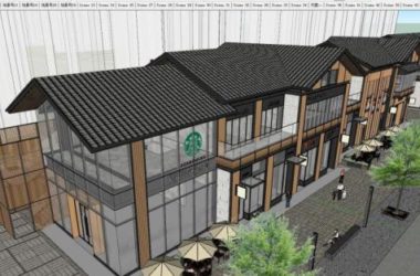 SketchUp Business Model: Designing Chinese-Style Sales Offices, Entertainment Venues, and Commercial Spaces-BIM WORLD