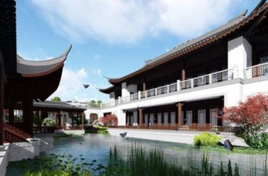 SketchUp Model of Traditional Chinese Ancient Courtyard Architecture-BIM WORLD