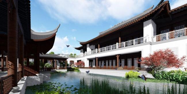 SketchUp Model of Traditional Chinese Ancient Courtyard Architecture