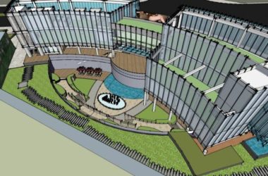SketchUp Business Model: Modern Multi-Story Commercial Sales Center Design-BIM WORLD