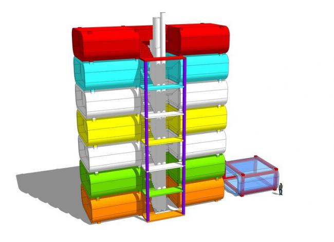 Exploring SketchUp Material Models for Container Architecture