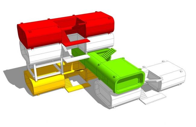Exploring Material Modeling in SketchUp for Container Architecture