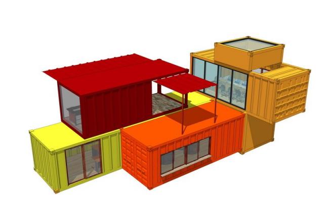 Exploring Material Modeling in SketchUp for Container Architecture