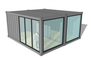 Creating Container Architecture Models with SketchUp Materials-BIM WORLD