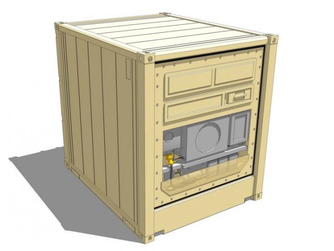 Exploring Material Models in SketchUp for Container Architecture