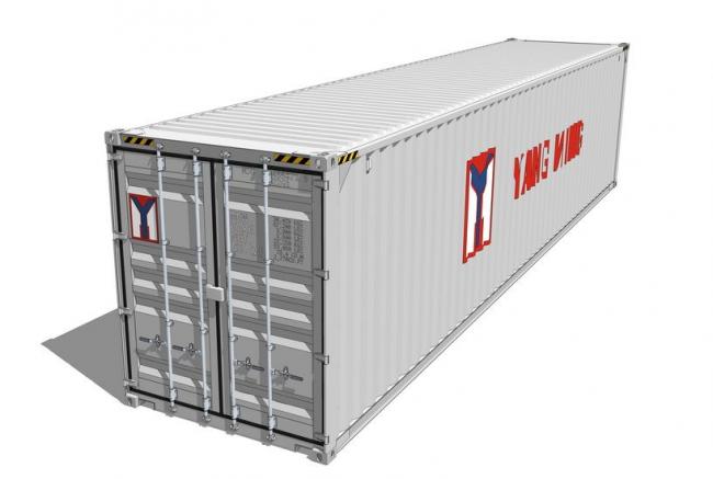 Exploring Container Architecture with SketchUp Material Models