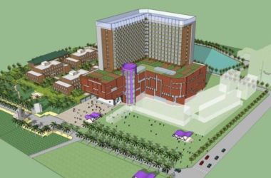 Modern Multi-Story Mixed-Use School and Office Building at South China Normal University, Guangzhou-BIM WORLD