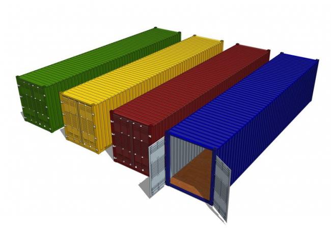 Exploring Material Models in SketchUp for Container Architecture