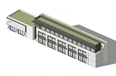 SketchUp Business Model: Multi-Story Commercial Street in Modern Asian Style-BIM WORLD