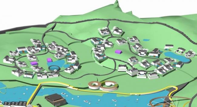 SketchUp Residential Models: Houses, Resorts, Villages, and Chinese-Style Designs