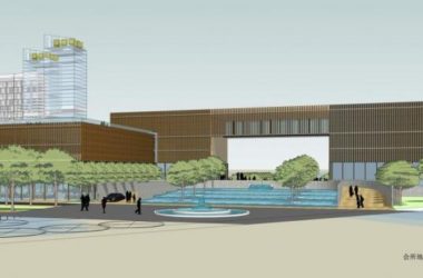Modern Multi-Story Hotel and Commercial Clubhouse SketchUp Model-BIM WORLD