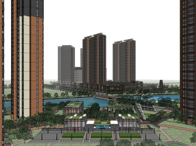 SketchUp Residential Models: Super High-Rise Buildings and Neoclassical Neighborhoods