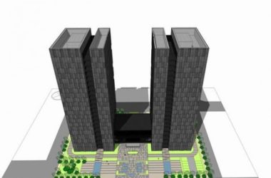 SketchUp Hotel and Office Building Models | Modern High-Rise & SOHO Style Designs-BIM WORLD
