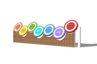 Modern SketchUp Materials for Signage and Wayfinding Design-BIM WORLD