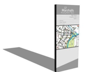 Modern SketchUp Materials for Signage and Wayfinding Components-BIM WORLD