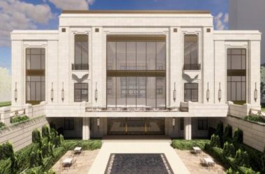 SketchUp Business Model: Multi-Story Sales Office in Neoclassical Commercial Design-BIM WORLD
