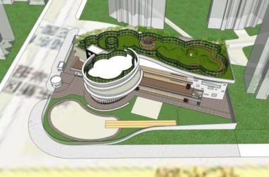 Modern Multi-Story Kindergarten and School Building | SketchUp School Model-BIM WORLD