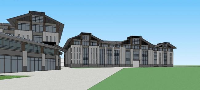 Sketchu Industrial Building | Modern Multi-Story Industrial Park with New Chinese Design