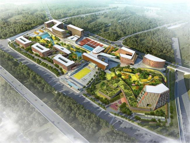 Modern Multi-Story School Design | Educational Campus Architecture in SketchUp